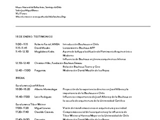 Programa Mesas redondas