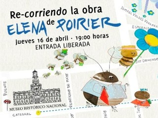 Invitación Conversatorio-ilustración de ejecutada por Galería PLOP!