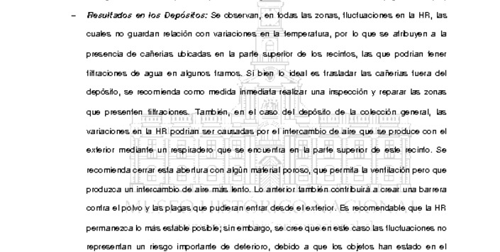 Investigación científica de metales en el museo histórico nacional" (tercera parte)