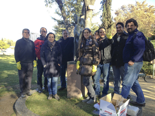 Participantes de la capacitación