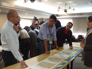 Experto M. Fernández con participantes del curso.