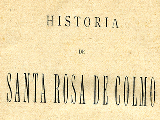 Historia Santa Rosa de Colmo