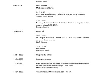 PROGRAMA SEMINARIO