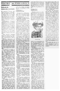 Hablando de Jodorowsky y si teatro